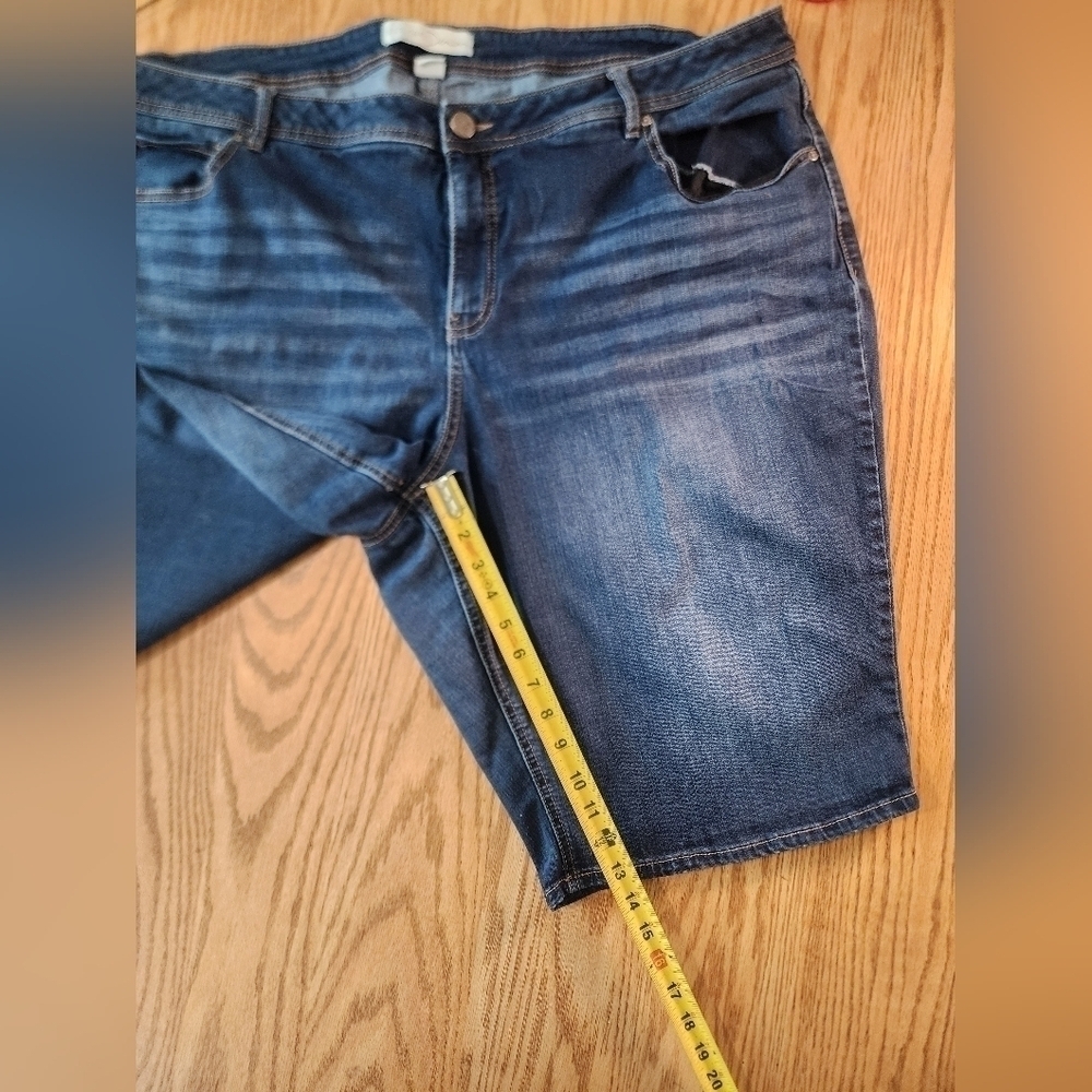 Est 1946 Jean Shorts Womens Size 24W - Picture 3 of 9